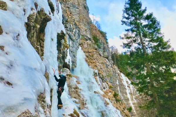 Arrampicata su ghiaccio Trentino