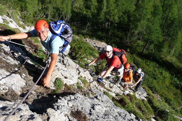 Ferrata Tridentina con Guida Alpina