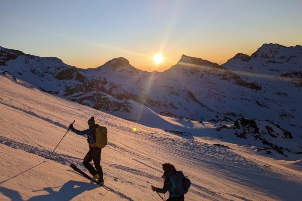 Scialpinismo/ciaspole Orestes Hütte